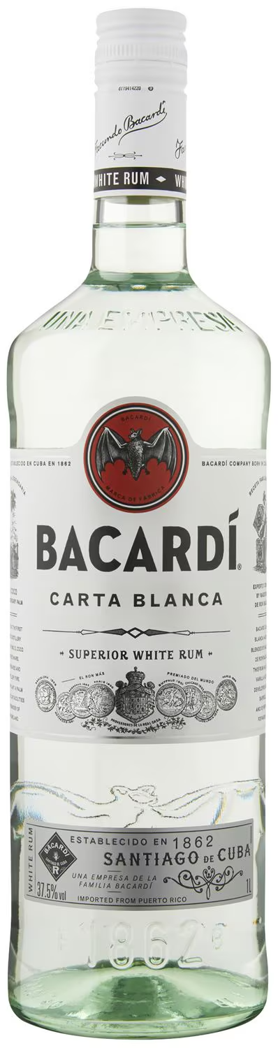 Bacardi Carta Blanca 1,0